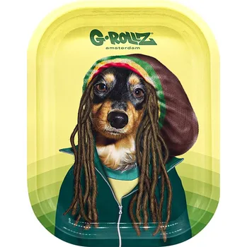 G-ROLLZ Kovová miska 18x14cm Rastadog