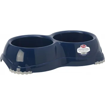 Miska pro psa Jedna plastová miska Pet Nova modrá 645 ml
