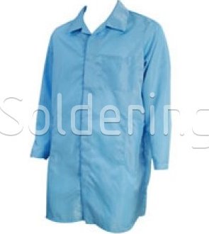 ESD plášť vhodný do clean rooms UX1000, 98% polyester - 101002683