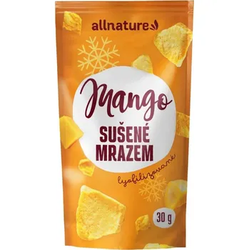 Potravina Allnature Mango sušené mrazem 30 g