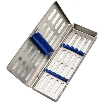Polonus Dental nerezová sterilizační kazeta na nástroje (na 5ks)