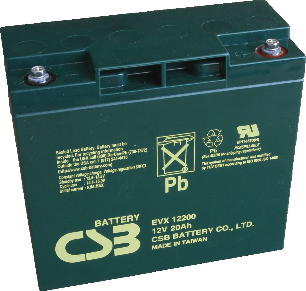 akumulátor CSB EVX12200 (12V/20Ah)