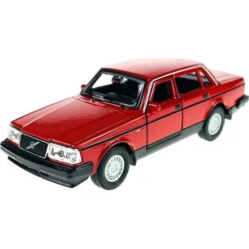 autíčko Welly Volvo 240 GL, Červené 1:34-39