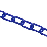 Plastový řetěz, modrá, Ø 10 mm, délka 25 m