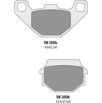 Brzdová destička DELTA BRAKING brzdové destičky KH67, KH372 - nahrazuje DB2050MX-D a DB2050QD-D (DELTA BRAKING brzdové destičky KH67, KH372 - nahrazuje DB2050MX-D a DB2050QD-D)