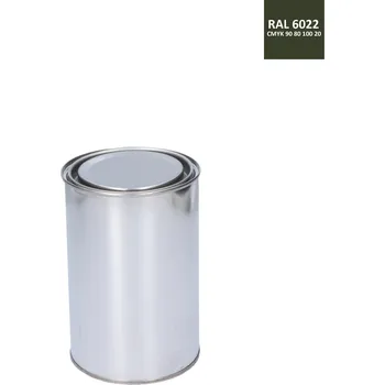 Tmel KANSAI HELIOS Farba antikorózna polomatná na zinok 1 kg hnedo-olivová