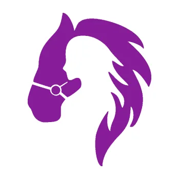 Samolepící dekorace Kůň 101 levá s láskou (14 - fialová) SAMOLEPKA NA AUTO, NÁLEPKA, FÓLIE, POLEP, TUNING, VLASTNÍ TEXT, TISK, AUTOSAMOLEPKY.cz, POLEPY, OBRÁZEK, LOGO, 3D STICKERS