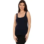 Pleas Dámské tílko se širokými ramínky modrá S (179744-800-038)