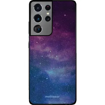 Pouzdro na mobilní telefon Lesklý kryt Mobiwear Glossy - Samsung Galaxy S21 Ultra - G049G - Mlhovina (Prémiové lesklé pouzdro, obal, kryt Mobiwear Glossy na mobil Samsung Galaxy S21 Ultra - G049G - Mlhovina, materiál Plast + TPU silikon - krytí po všech stranách, neošoupatelný)