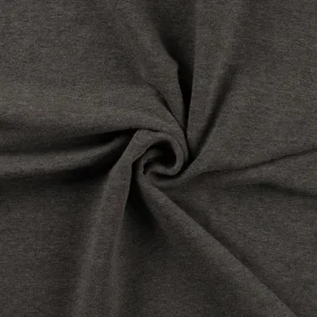 Náplet hladký RS RIB 1/1, šedá melanž, š.70