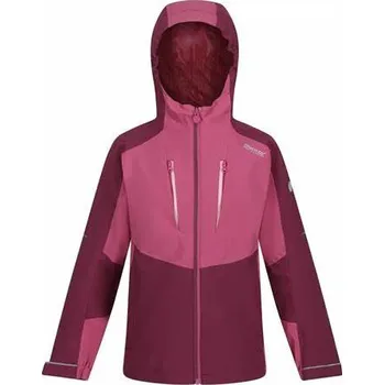 Dívčí bunda dívčí outdoorová bunda REGATTA - Junior Highton Jkt (REGATTA - Junior Highton Jkt - růžovo/vínová)