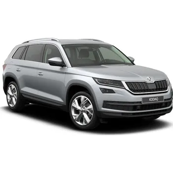 Nosič kol Příčníky Modula Oval Bar Open Rail Alu Škoda Kodiaq 2017-2024 s podélníky