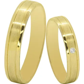 Prsten Snubní prsteny 585/1000 ze zlata 991SN43