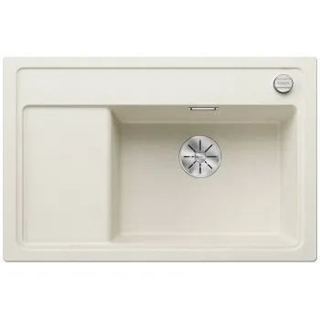 Granitový dřez Blanco ZENAR XL 6 S Compact InFino Silgranit bílá soft dřez vpravo s excentrem - 527185 + ZÁRUKA 3 ROKY ZDARMA