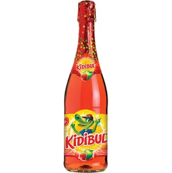 Víno KIDIBUL Dětský šumivý nápoj jablko a jahoda 750 ml