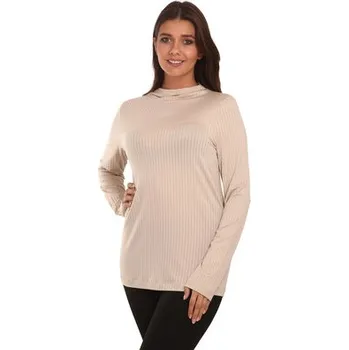 Dámské tričko Pleas Dámské tričko s dlouhým rukávem béžová M (178691-305-040)