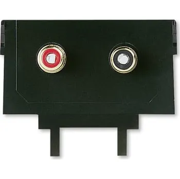 vypínač ABB 5014A-A2206 Maska nosná s konektory (2x zásuvka CINCH)