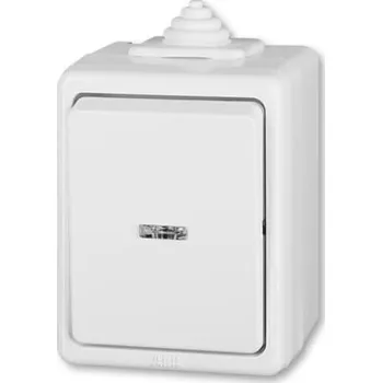 vypínač ABB 3553-25922 B Přepínač střídavý,s čirým průzorem,se svorkouN,řazení 6SSo,IP44