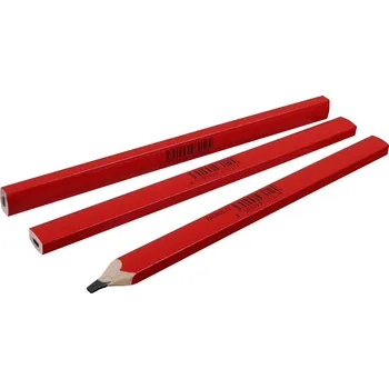 Lobster Plochooválná tesařská tužka 18cm, 3ks