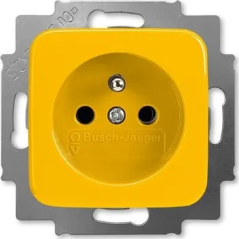 Elektrická zásuvka ABB 5518D-A2349 Y Zásuvka jednonásobná s ochranným kolíkem