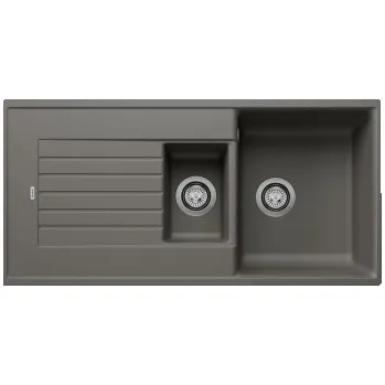 Granitový dřez Blanco ZIA 6 S Silgranit šedá vulkán oboustranné provedení - 527390 + ZÁRUKA 3 ROKY ZDARMA