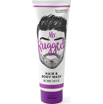 Sprchový gel Somerset Toiletry Pan Drsný mycí gel na tělo a vlasy pro muže 250 ml