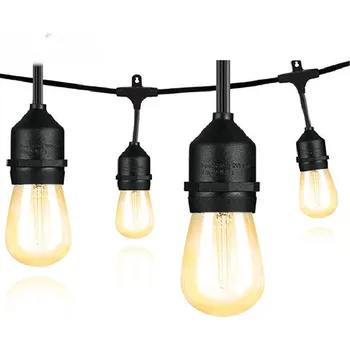 Venkovní osvětlení Berge Girland 10xE27 1W