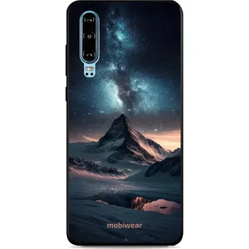Pouzdro na mobilní telefon Lesklý kryt Mobiwear Glossy - Huawei P30 - G006G Hora s hvězdnou oblohou (Prémiové lesklé pouzdro, obal, kryt Mobiwear Glossy na mobil Huawei P30 - G006G Hora s hvězdnou oblohou, materiál Plast + TPU silikon - krytí po všech stranách, neošoupatelný potisk