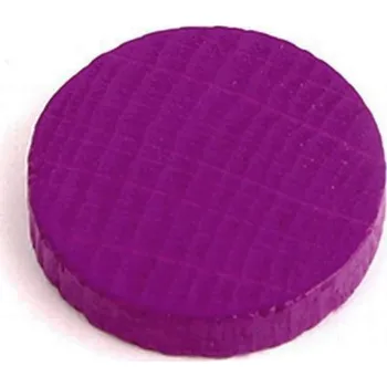 Příslušenství k deskovým hrám TLAMA games Dřevěné disky 15 mm - žetony (20 ks) Barva: Fialová