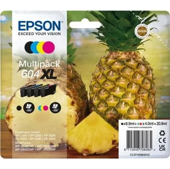 Epson 604XL T10H640 C13T10H64010 barevná (CMYK) sada originální cartridge