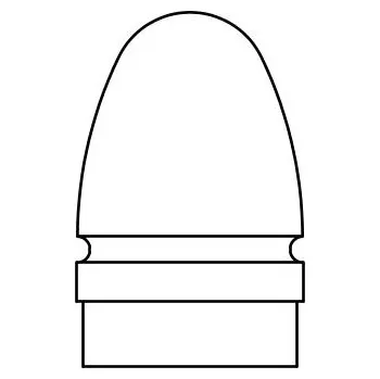 Příslušenství pro sportovní střelbu Hornof kokila ráže .44 American dia .434, 210grs