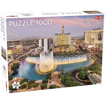 Puzzle Puzzle Tactic Las Vegas, 1000 dílků + k objednávce puzzle zdarma