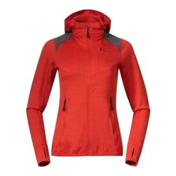 Bergans Rabot Active izolační dámská bunda s kapucí Dark Brick