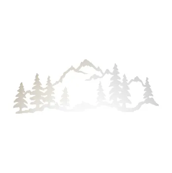 Samolepící dekorace SAMOLEPKA Krajina hory 033 pravá (82 - odrazková reflexní bílá) NA AUTO, NÁLEPKA, FÓLIE, POLEP, TUNING, VLASTNÍ TEXT, TISK, AUTOSAMOLEPKY.cz, POLEPY, OBRÁZEK, LOGO, SAMOLEPKY