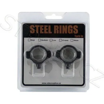 Příslušenství pro sportovní střelbu Montáž ocelové kroužky 30mm nízké