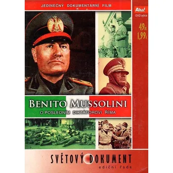 DVD film Benito Mussolini DVD