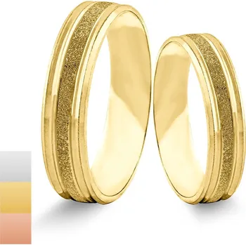 Prsten Snubní prsteny 585/1000 ze žlutého zlata 991SN30