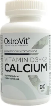 OstroVit Vitamin D3 + K2 + Calcium 90 tbl.