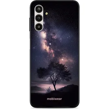 Pouzdro na mobilní telefon Lesklý kryt Mobiwear Glossy - Samsung Galaxy A13 5G - G005G Strom s galaxií (Prémiové lesklé pouzdro, obal, kryt Mobiwear Glossy na mobil Samsung Galaxy A13 5G - G005G Strom s galaxií, materiál Plast + TPU silikon - krytí po všech stranách, neošoupatelný)