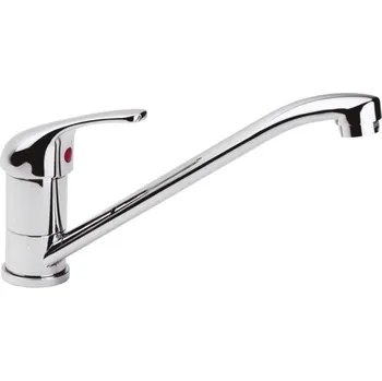 Vodovodní baterie Raf PL719 (dřezová, stojánková, páková baterie Polar, pro jednu vodu, chrom)