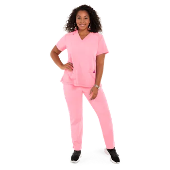 Zdravotnický oděv Lékařská halena koi Freesia dámská - růžová Velikost: S