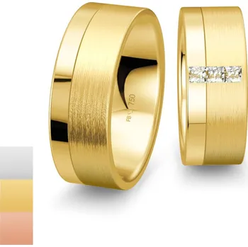 Prsten Snubní prsteny Inspirations - Cena za pár 4804174-4804173