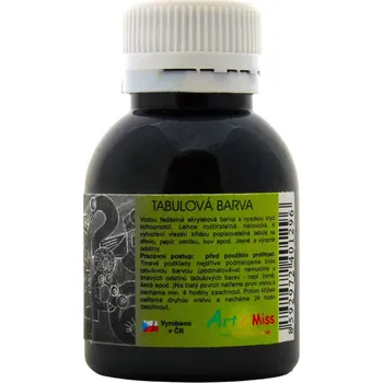 Výtvarná barva ARTEMISS Tabulová barva Vyberte velikost: 70g, Vyberte odstín: 43 světlá modrá