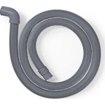 Praní a péče o prádlo Nedis vypouštěcí hadice, 22 mm úhlová - 19 mm přímá, 0.5 bar, 60 °C, 1.5 m (WAOH2219SHP15)