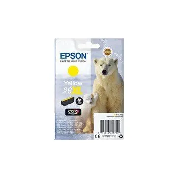 EPSON ink bar Singlepack "Lední medvěd" Yellow 26XL Claria Premium Ink