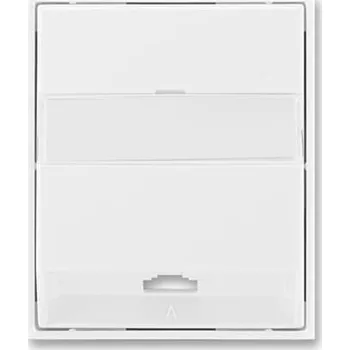 vypínač Kryt zásuvky telefonní 5013E-A00213 03 bílá/bílá Element Time ABB