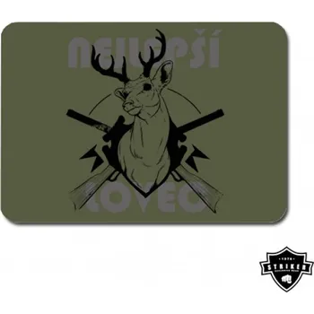 Podložka pod myš Podložka pod myš Striker Nejlepší lovec - olivová