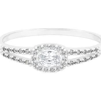 Prsten Prsten z bílého zlata s kameny 7452290010075207