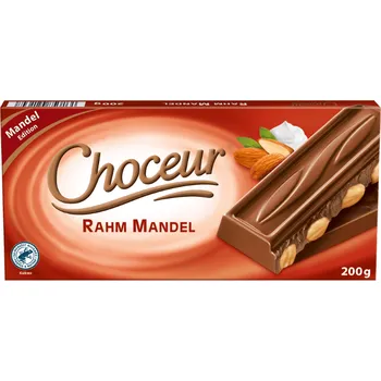 Cukrovinka Choceur MLÉČNÁ ČOKOLÁDA S MANDLEMI 200G