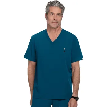 Zdravotnický oděv Lékařská halena koi On Call pánská - petrolejová Velikost: XS